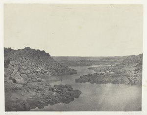 Avslutt fra den første katarakten, Øvre Egypt av Maxime Du Camp