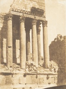 Jupiter-tempelet i Baâlbek Heliopolis, 15. september 1850.