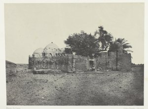 Graven til Cidi-Abdellah-el-Marabout, Øvre Egypt av Maxime Du Camp
