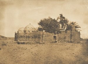 Graven til Hadji-Abdallah-el-Marabout, i Herment, 1849-50. av Maxime Du Camp