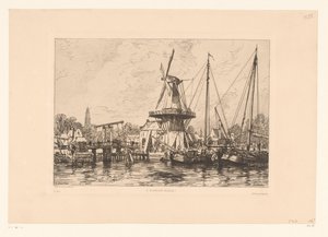 Utsikt over Haarlem À Haarlem (Hollande) (tittel på objekt)