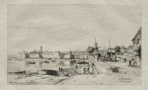 I Concarneau. av Maxime Lalanne