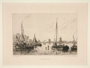 A Zaandam, Hollande (ved Zaandam, Holland)