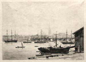 Bordeaux, 1866. av Maxime Lalanne