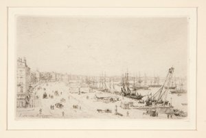 Bordeaux, Quai des Chartrons av Maxime Lalanne
