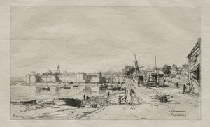 I Concarneau (Finistère) av Maxime Lalanne