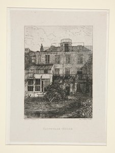 Hauteville-House, pl. 2 fra suiten At Victor Hugo (Victor Hugo). av Maxime Lalanne