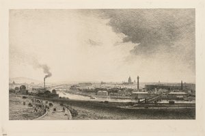 På Seinen, 1867.