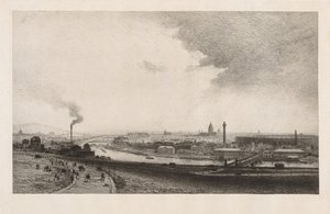 Paris i 1867, Utsikt fra Trocadero