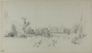 Park av M. de Rothschild ved Ferrières av Maxime Lalanne