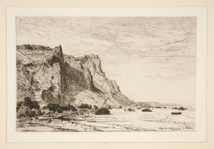 Stranden til de svarte kuene? Villers (Calvados) (Beach of Black Cows at Villiers [Cavaldos])