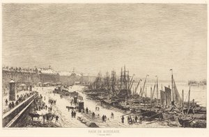 Bordeauxs havn av Maxime Lalanne