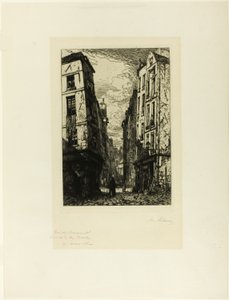 Rue des Marmousets av Maxime Lalanne