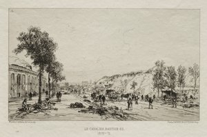Souvenirs artistiques du Siège de Paris: Le Cavalie Bastion 63, 1870-71.