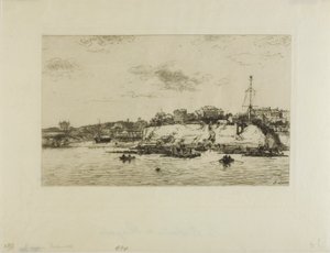 La Plataine-broen ved Royan av Maxime Lalanne