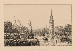 Montalban-tårnet, Amsterdam av Maxime Lalanne