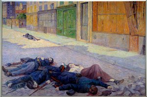 En gate i Paris i mai 1871 eller kommunen