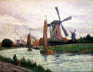 Vindmøllen av Maximilien Luce