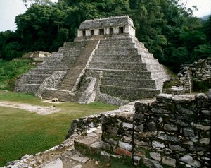 Inskripsjonenes tempel av Mayan