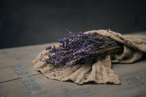 Bunt med tørket lavendel av Mayra Pama