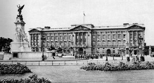 Buckingham Palace etter restaureringen, London, 1926-1927.