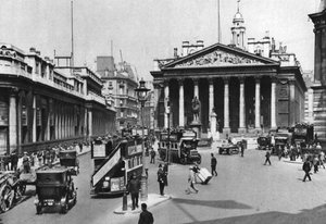 The City, sentrum av London, 1926-1927. av McLeish
