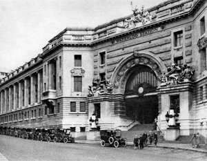 Waterloo Station, London, 1926-1927.