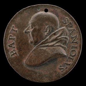 Battista Spagnoli av Mantua, 1447-1516, karmelittpoet [forside], ca. 1513. av Mea