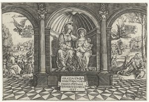 Anna i treere av Meester NADAT met de muizenval