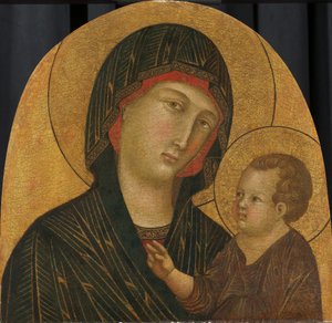 Jomfru og barn Madonna og barn av Meester van Badia a Isola