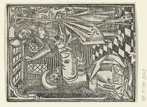 Den tvilende Thomas av Meester van de Delbecq Schreiber Passie (attributed to)
