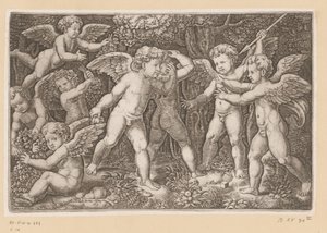 Spiller putti Tapetries of the Pope (serietittel) Tapezzerie de Papa (serietittel)