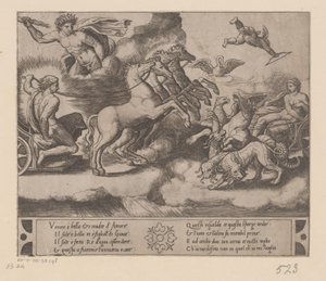Biler av Venus og Apollo av Meester van de Dobbelsteen