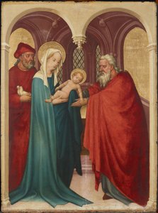 Presentasjon av Kristus i tempelet av Meister der Darbringungen