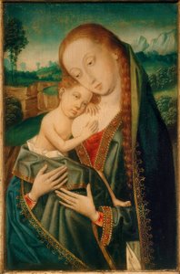 Madonna og barn av Meister der Magdalenenlegende