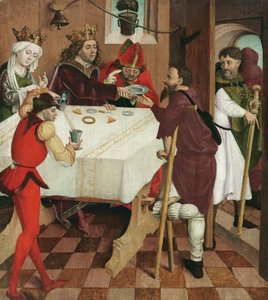 Almissedonasjon av St. Osvald av Meister der Oswaldlegende