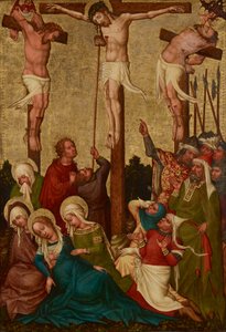 Kristi korsfestelse av Meister der St. Lambrechter Votivtafel