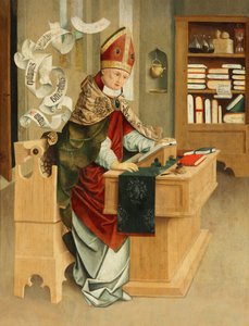 St. Ambrosius av Meister von Mondsee