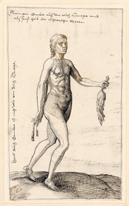 En kvinne fra Gambia, 1583 av Melchior Lorck