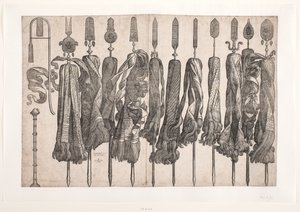 Eleven Religious Standards and Two (presumably) Wind Instruments   1277395   no       norwegian Successfully Translated  Original: Tête denfant Head of a child, c. 1906. Translat: Tête d