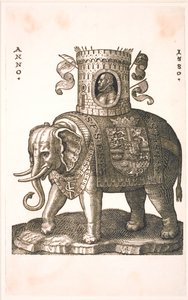 Elefantordenens emblem av Melchior Lorck