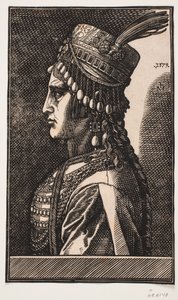 Edel tyrkisk dame av Melchior Lorck