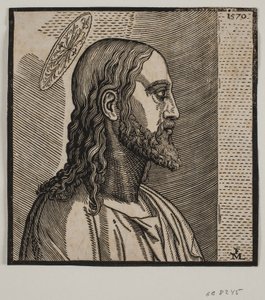 Portrett av Kristus av Melchior Lorck