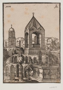 Tyrkiske graver av Melchior Lorck