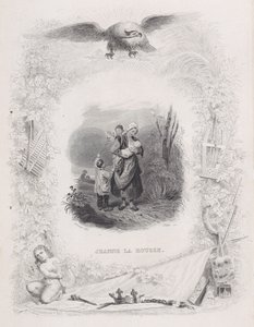 Jeanne the Redhead, fra The Songs of Béranger, 1829.