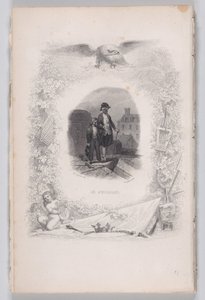 Fjortende juli fra The Songs of Béranger, 1829.