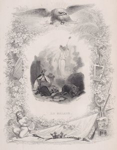 De syke, fra The Songs of Béranger, 1829