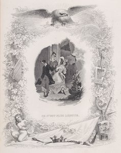 It is No Longer Lisette, fra The Songs of Béranger, 1829. Skapere: Melchior Péronard, Auguste Blanchard I. av Melchior Péronard, Auguste Blanchard I