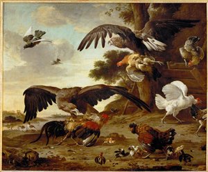  av Melchior de (manner of) Hondecoeter