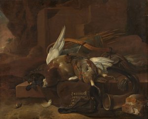 En jegerveske av Melchior de Hondecoeter